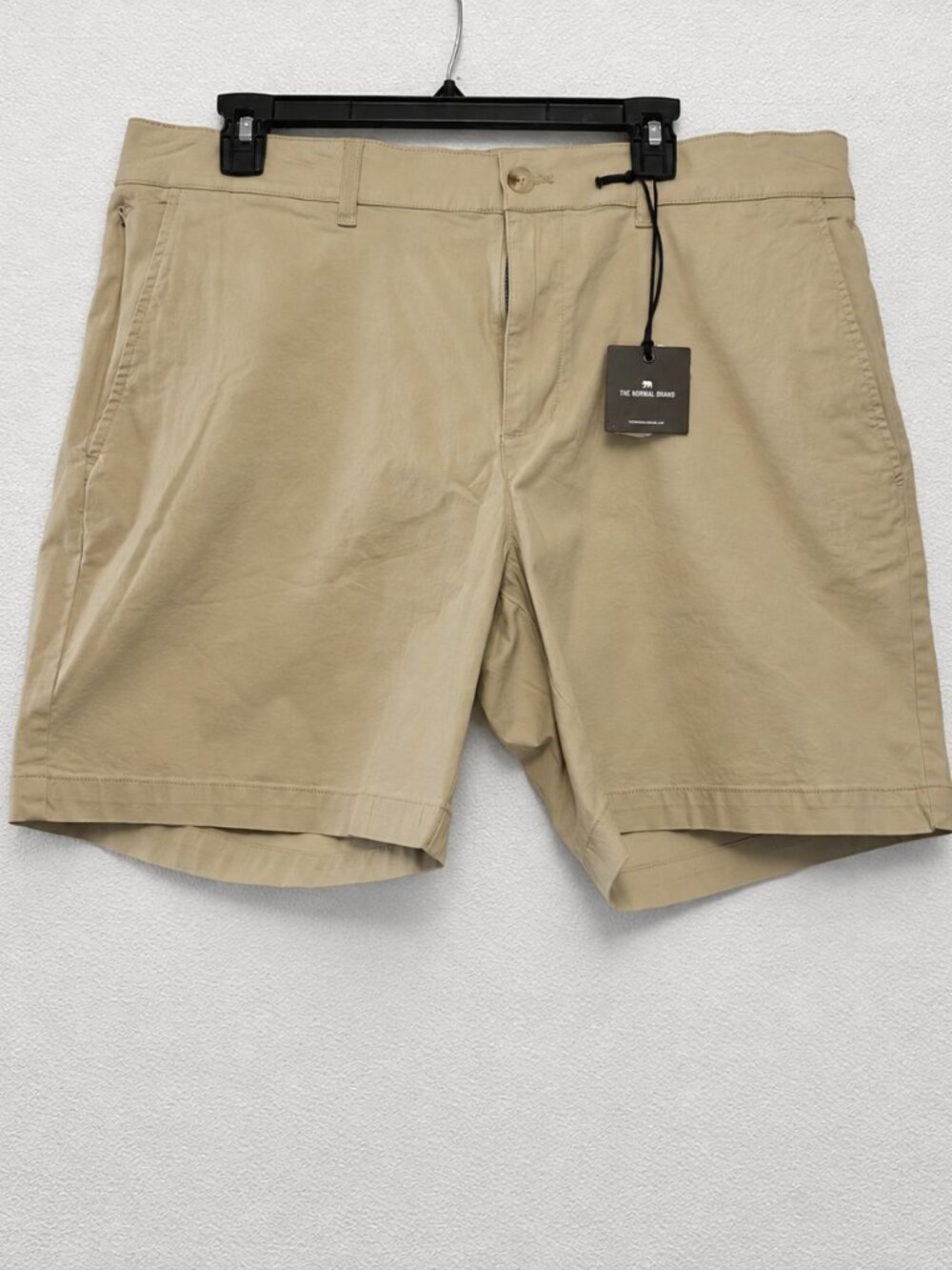 The Normal Brand Tan Chino Shorts Men's Size 36 Casual NEW